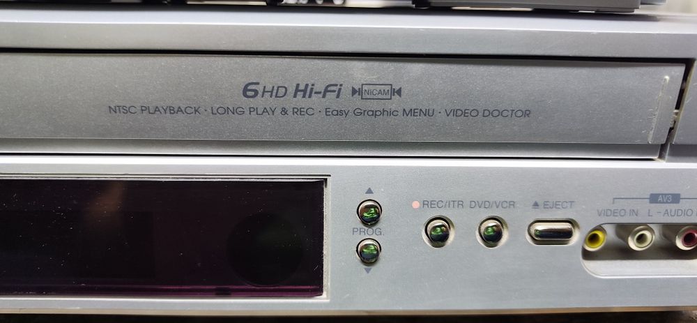 Видеомагнитофон 6 головок hifi stereo