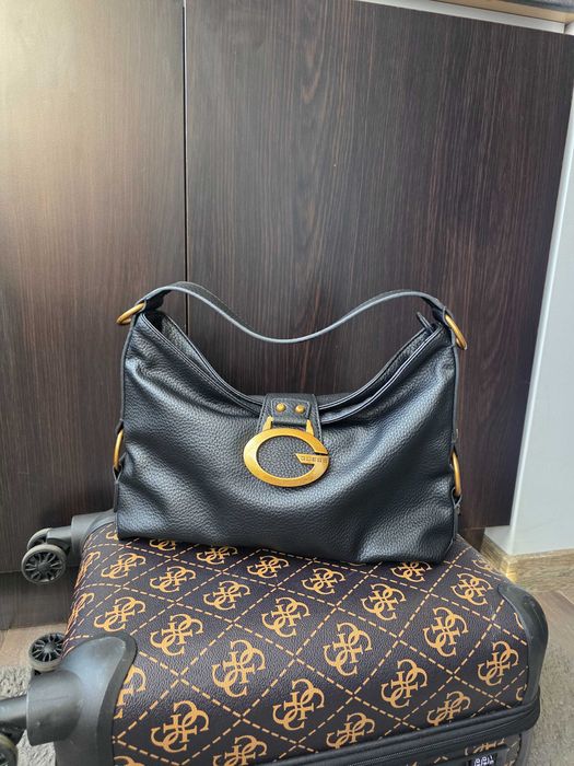 Guess дамска чанта "Camden medium shoulder bag"