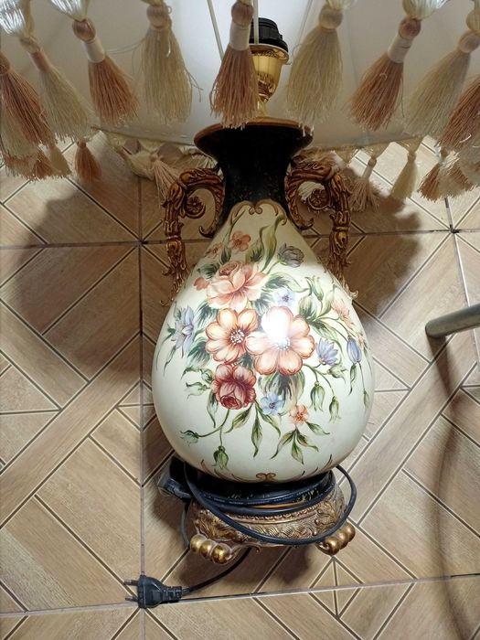 лампа настольная керамическая