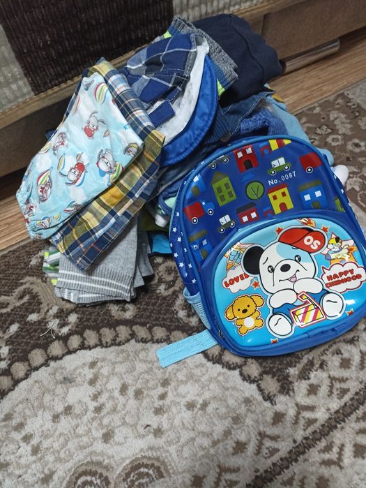 Пакет вещей на мальчика
