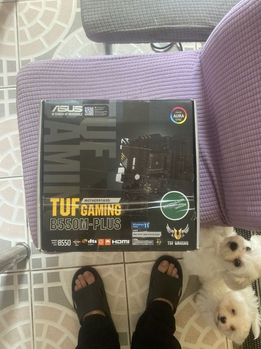 Placă de bază ASUS TUF B550M-PLUS – NOUĂ, doar desigilată