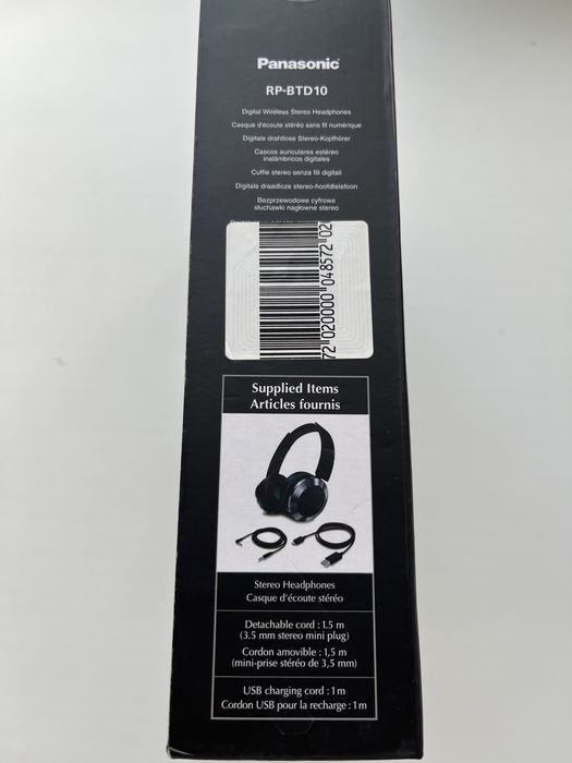Наушники накладные «Panasonic RP-BTD10»