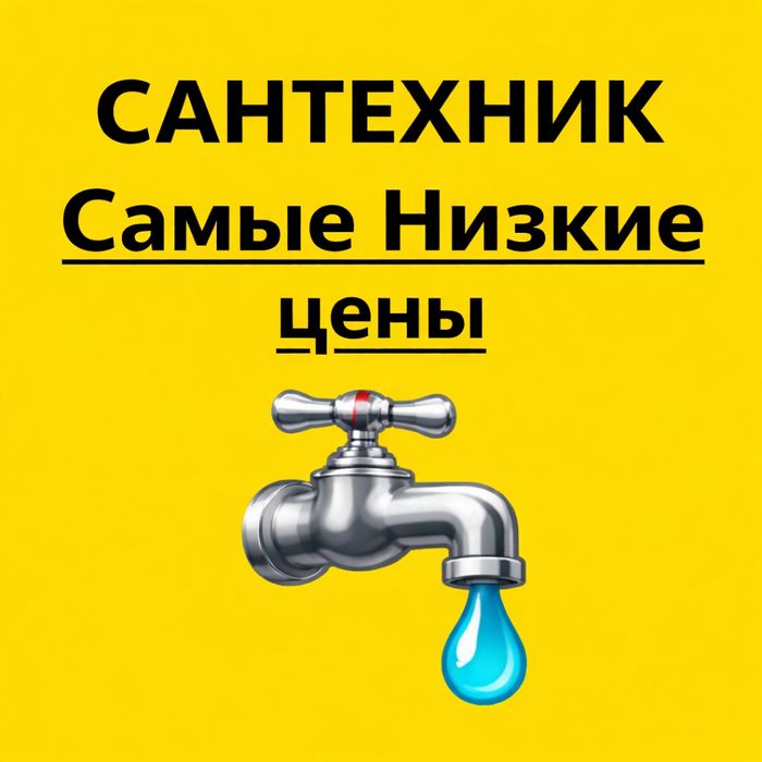 Установка сантехники, замена труб, отопление, гарантия!