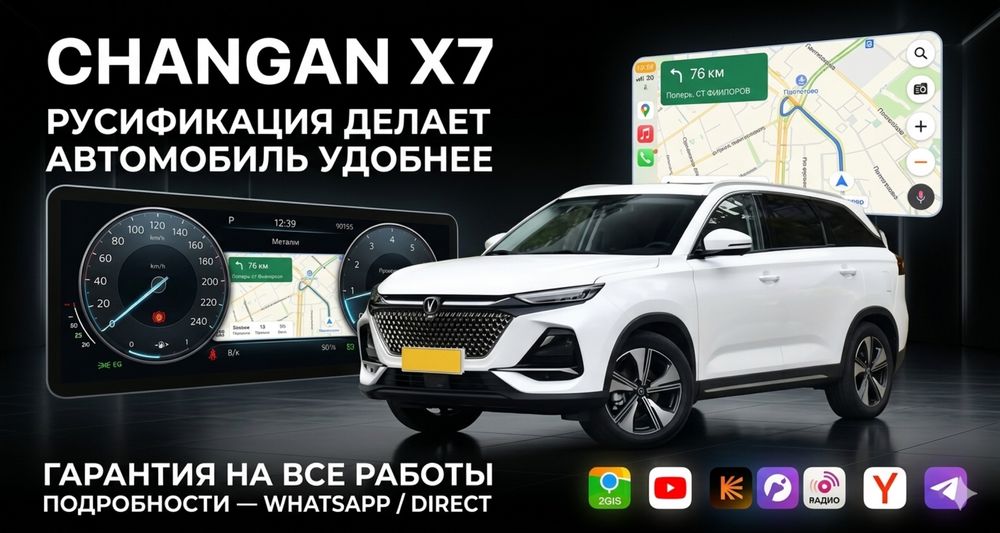 Русификация Китайских авто