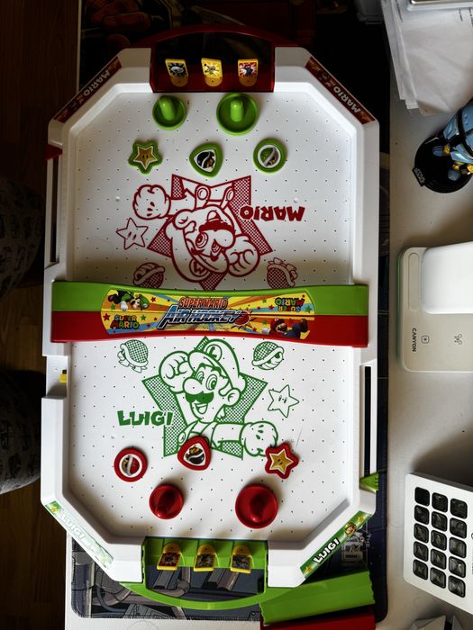 Super Mario Air Hockey – настолна игра