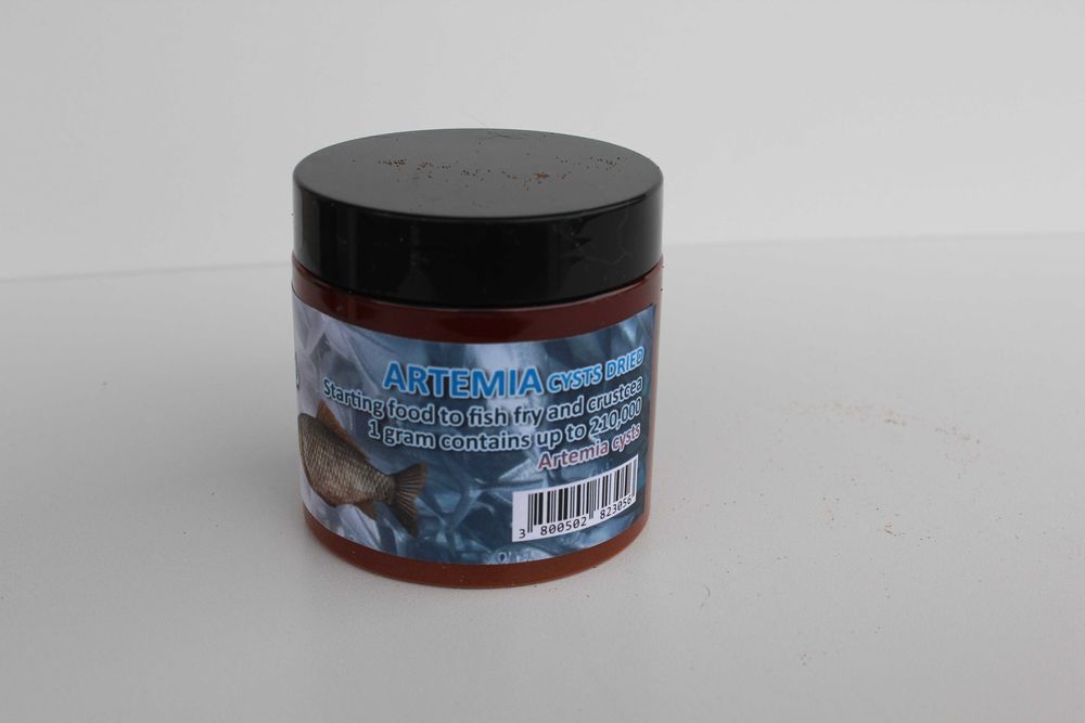 Артемия, сухи цисти за люпене; декапсулирована артемия
