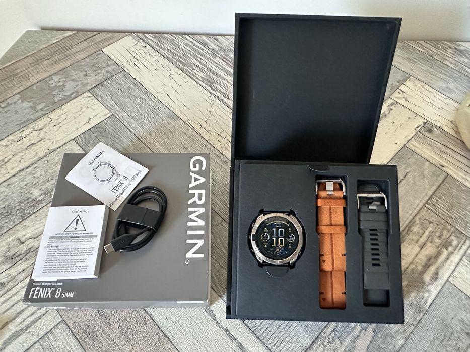 Ceas Garmin Fenix 8 Amoled 51 mm