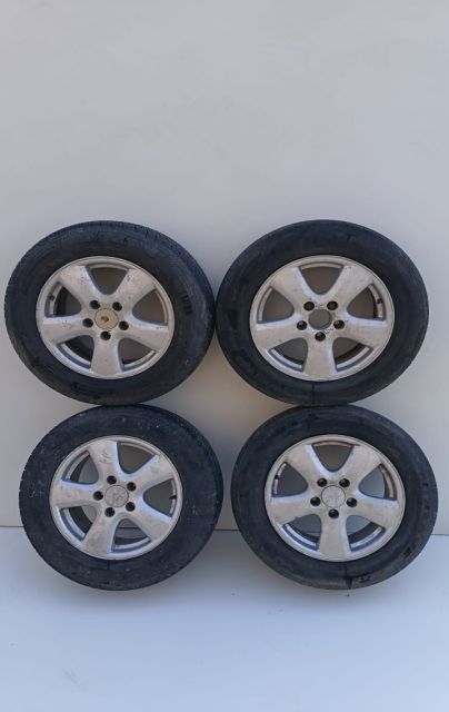Set jante aliaj 16 Inch, 5 X 120 / 75Jx16H2 215/65 R16 C Volkswagen V