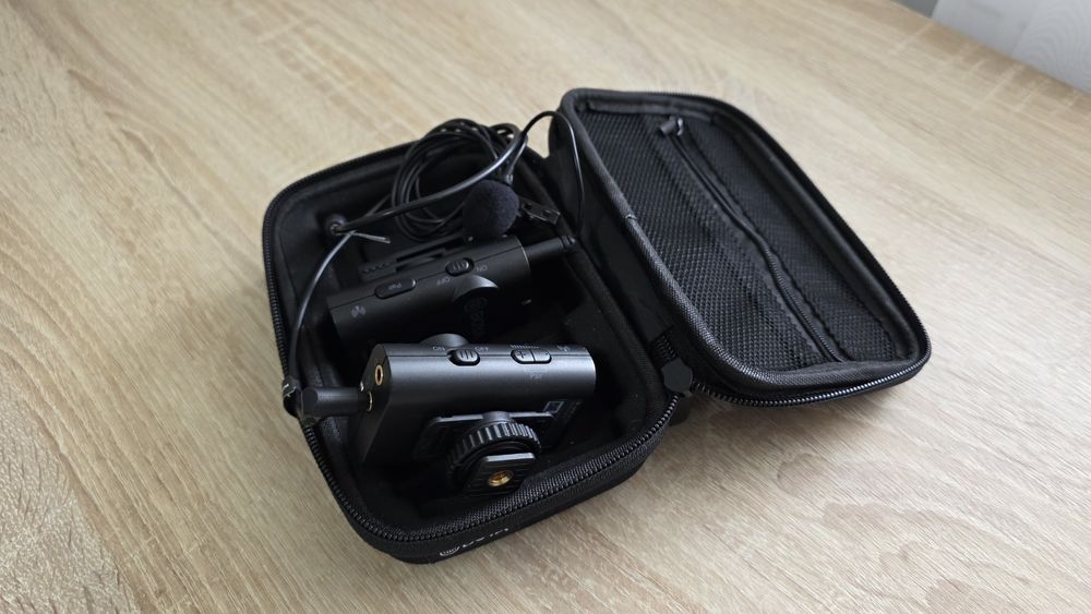 Microfon Lavaliera Wireless, Boya BY WM4 Pro K1, la jumătate de preț