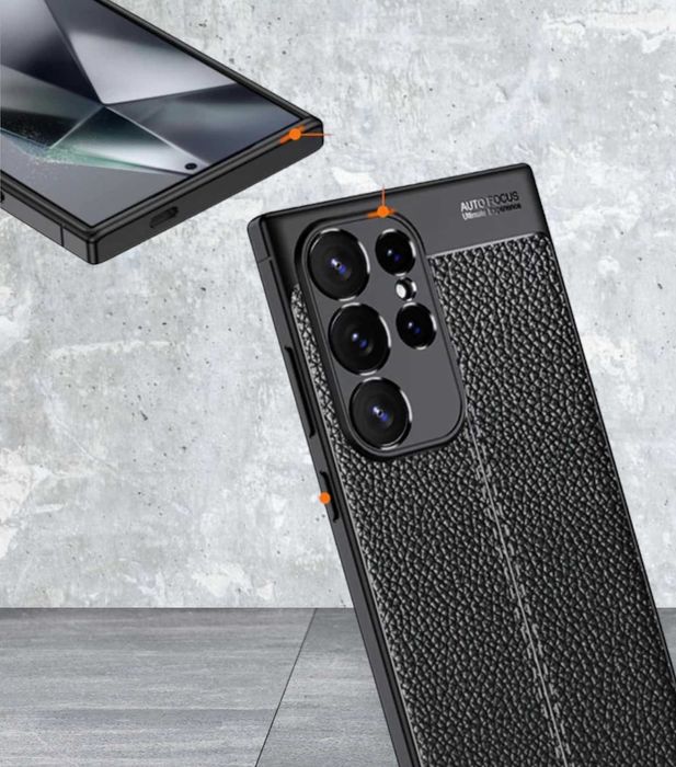 Husa Antisoc model tip PIELE Samsung Galaxy S24 / S24 Plus / S24 Ultra