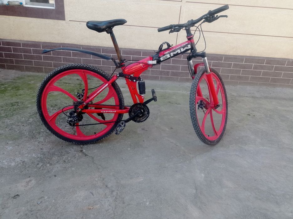 Велосипед  сарыагашта