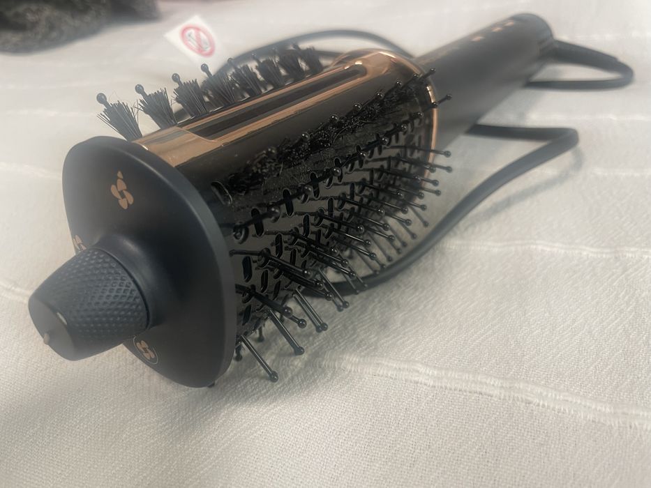 Четка за горещ въздух Rowenta Air Brush 3D UB9720E0, 3 в 1, 1100W, невъртяща се, 3 скорости - температура, йонен генератор,