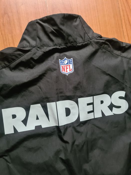 Cămașă geacă bărbați NIKE NFL Las Vegas Raiders, mărimea L