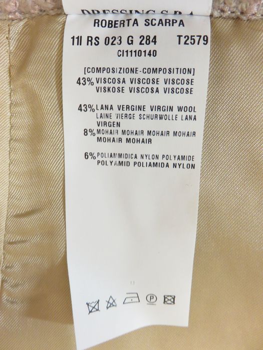 Вълнена пола Roberta Scarpa, S - M, нова