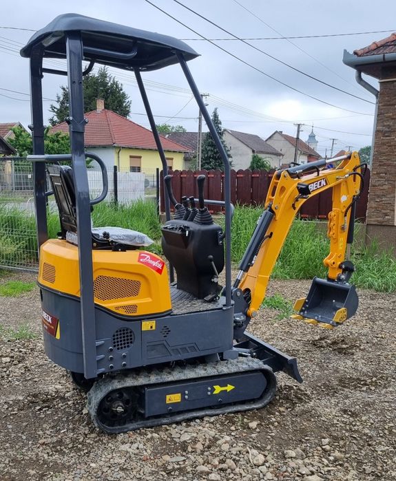 Miniexcavator Lubeck Ex102 NOU ~ Factura externa fara TVA~ Garantie