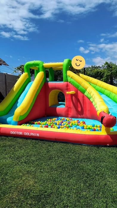 Topogan gonflabil de inchiriat