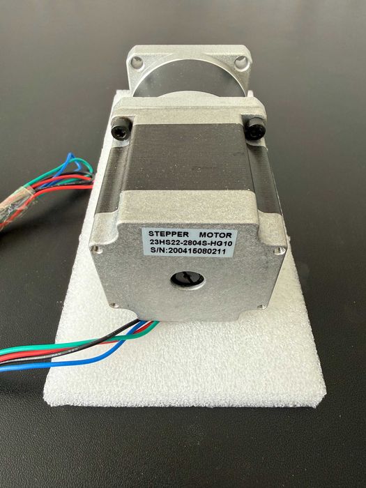 Стъпков мотор NEMA 23 с редуктор 23HS22-2804S-HG10 – Нов