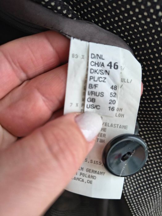 Costum femei cu pantaloni din lână