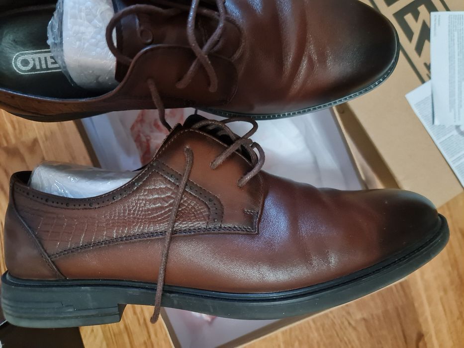 Pantofi piele OTTER _Noi