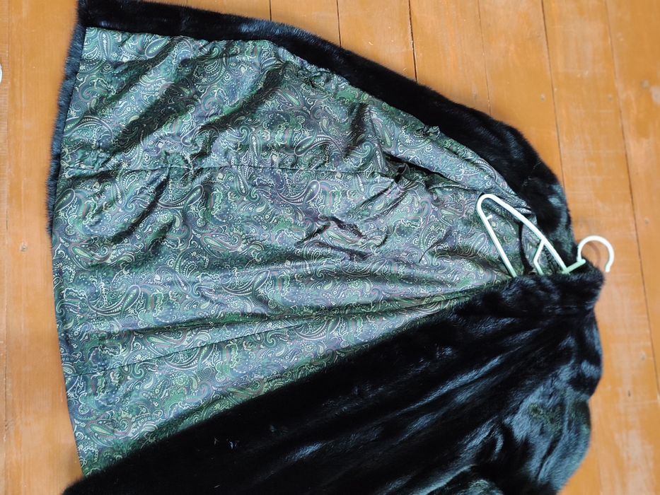 Натуральная норковая шуба