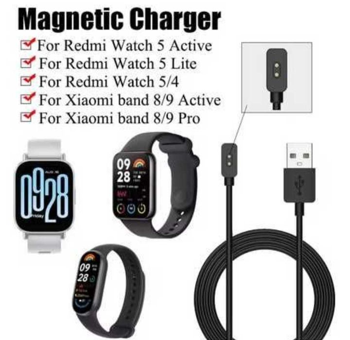 Оригинални зарядни за ВСИЧКИ смарт гривни и часовници по модел