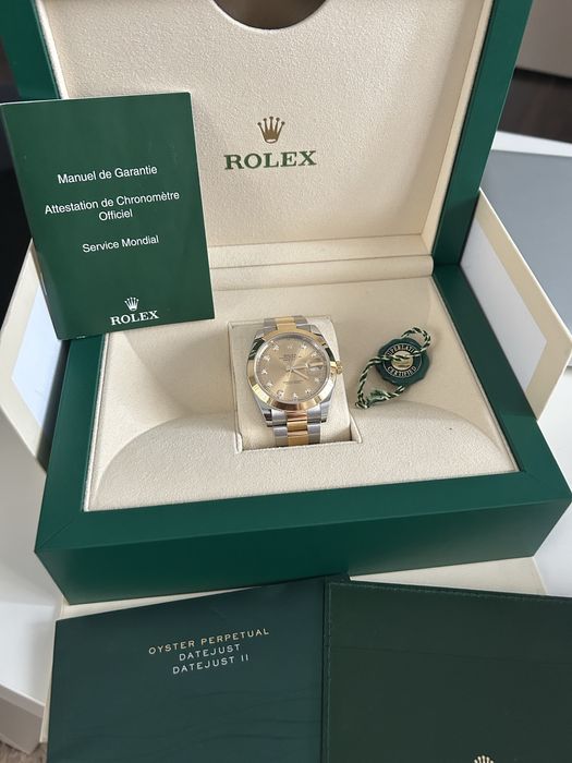 Rolex DateJust 41 Model Nou Cadran Diamante