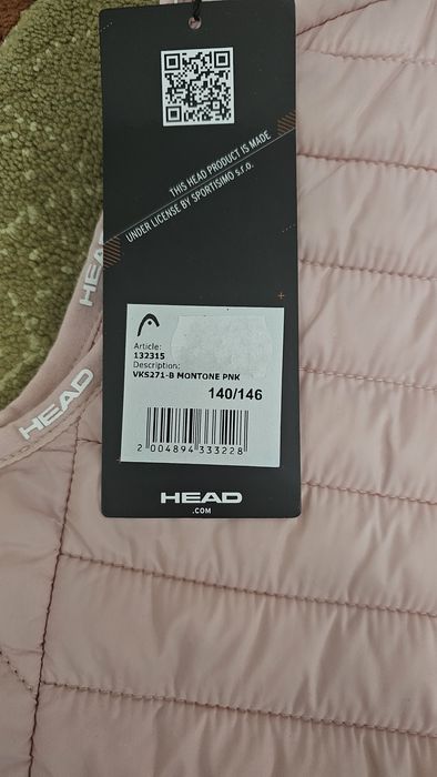 Vesta fete Head pt marimi 140-146 cm