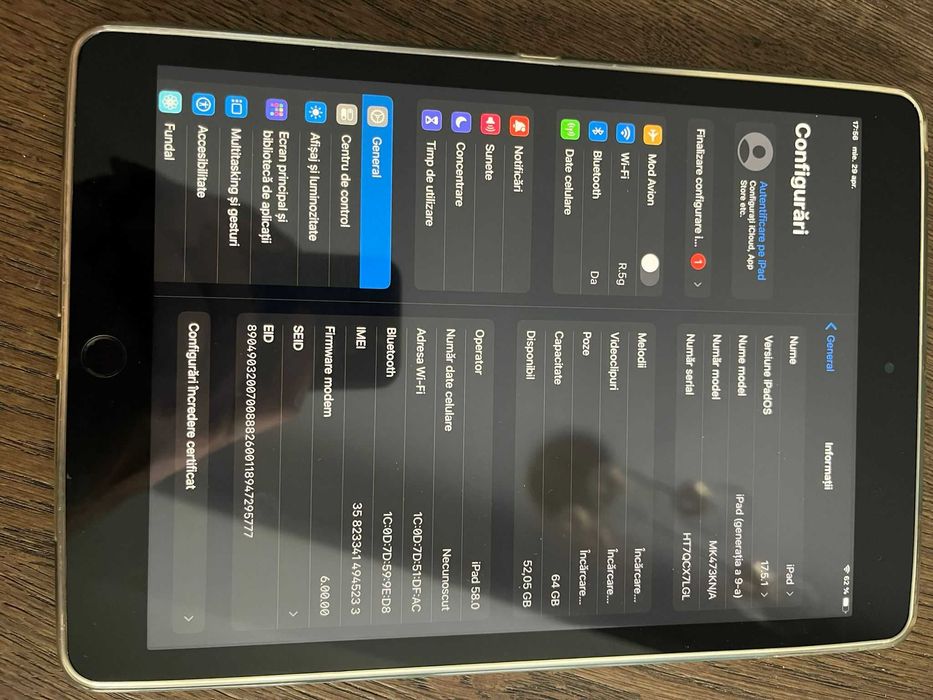 ipad generatia 9 64gb