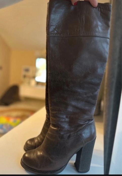 Cizme de piele naturala