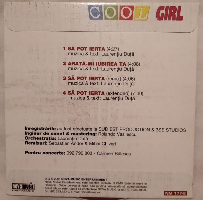 Cd Animal X, muzica românească