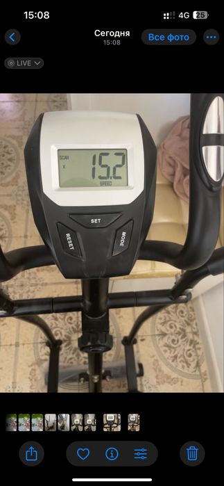 Тренажёр эллипс в идеальном состоянии.