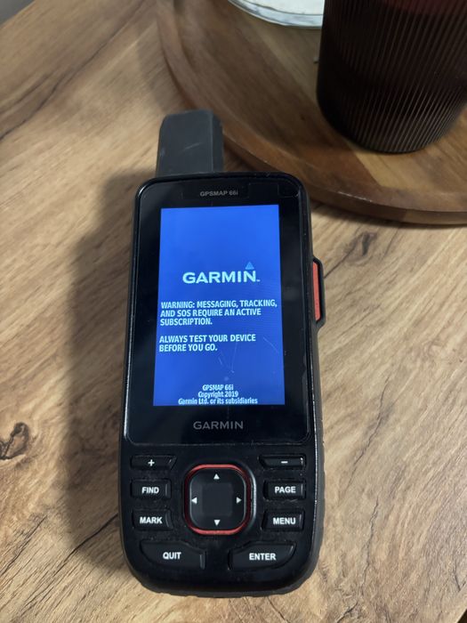 GPS de mână Garmin GPSMAP 66i – drumeții, munte, inReach, hărți TopoActive