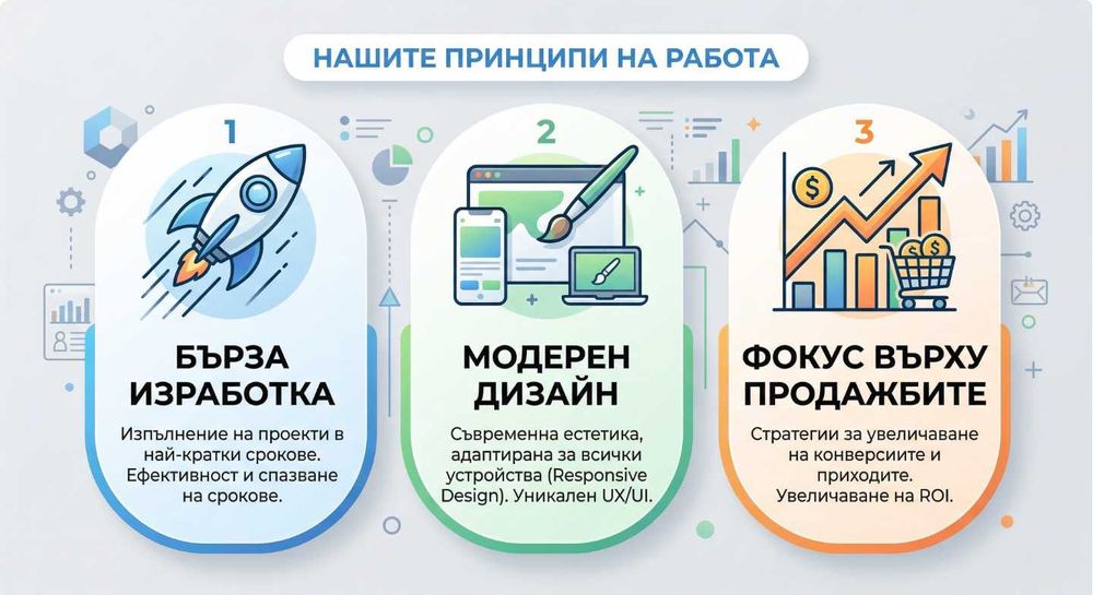 Изработка на Уебсайт и Landing Страница | Модерен Сайт за Твоя Бизнес