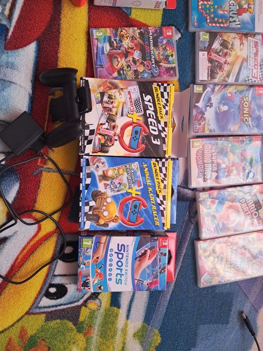Nintendo-switch с игри и аксесоари