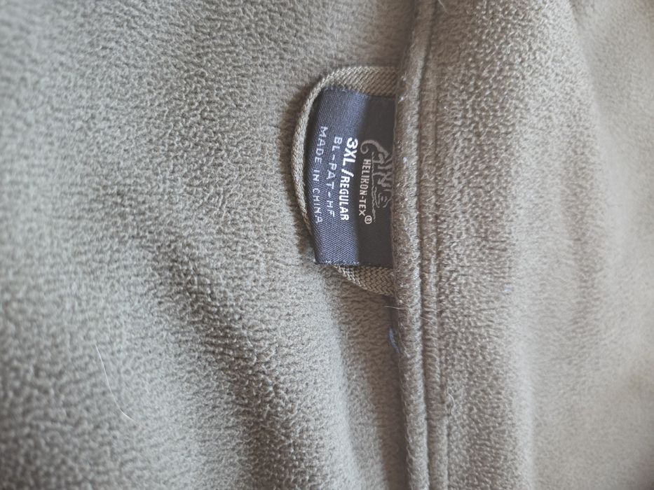 Jachetă tactică Fleece Helikon-Tex Patriot mărimea 3XL – Verde Olive / Kaki