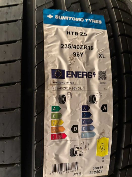Anvelope noi de vara Sumitomo 235/40/19