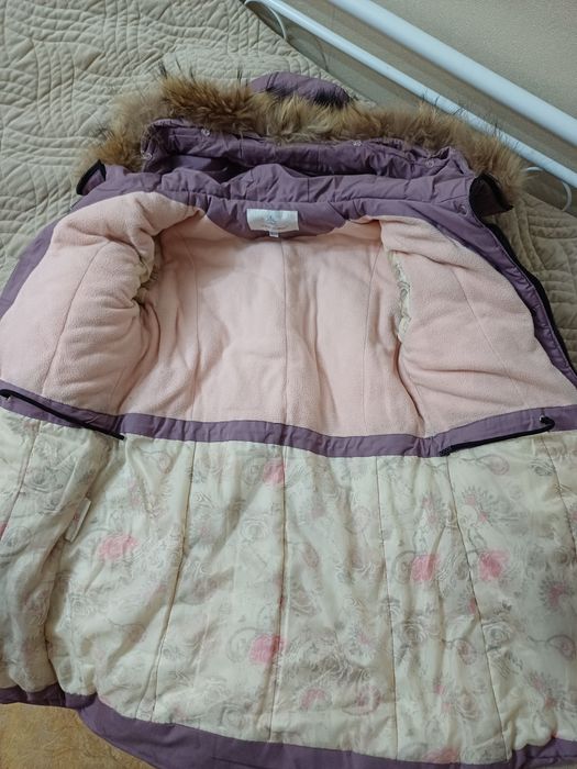 Зимняя парка для девочки.