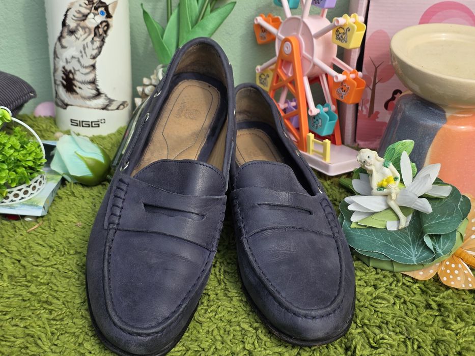 Navy boot дамски мокасини от кожа N40