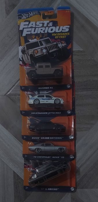Full Set HotWheels Fast&Furious (HW Decades Of Fast)
