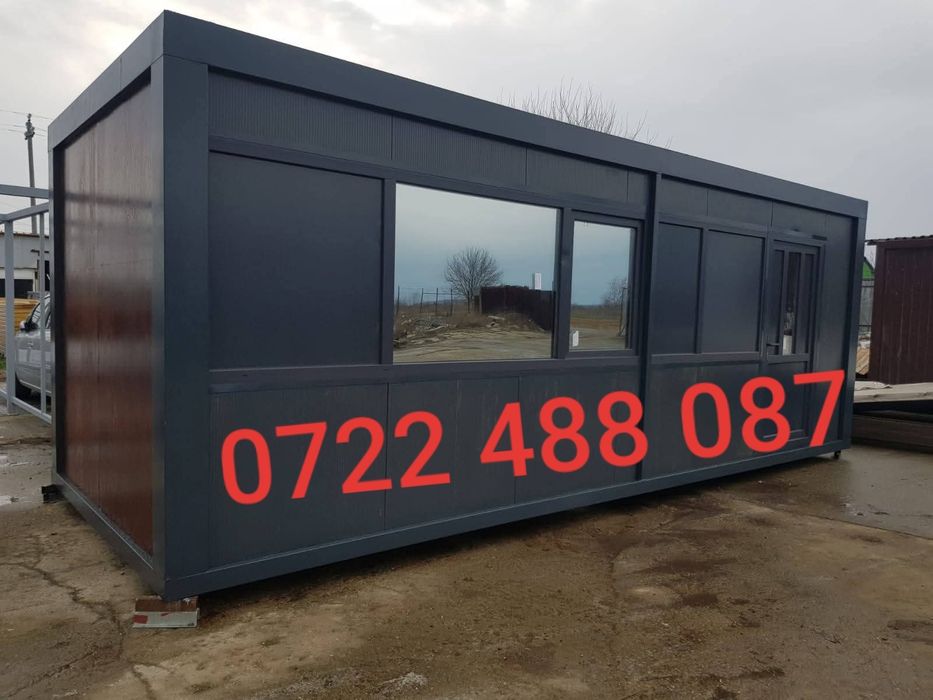 Container modular tip birou, locuinta, spatiu comercial 6 x 3m Bacau ...