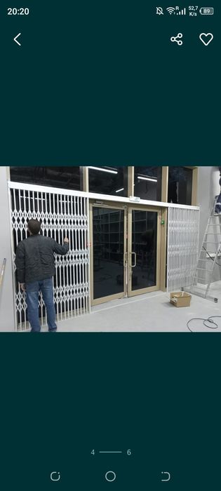 раздвижные решётки Алматы