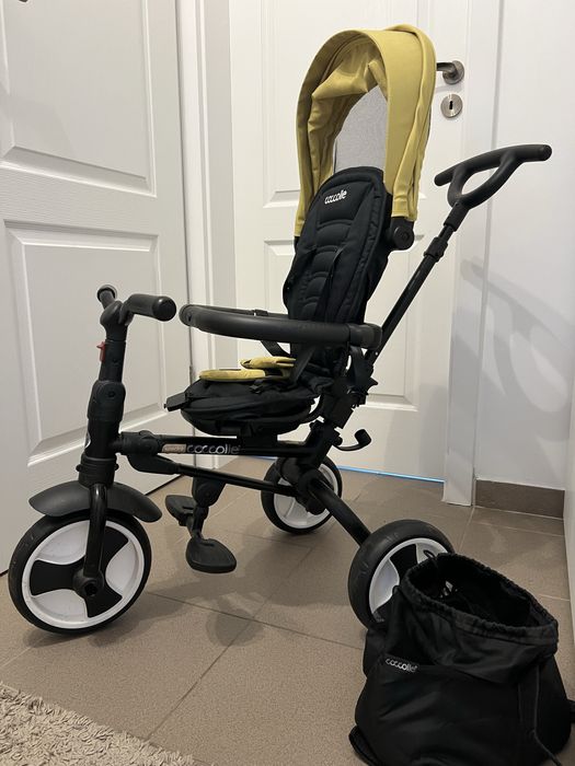 Tricicleta ultrapliabila Spectra Coccolle, Galbena