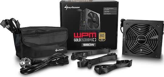 Sursa 550w Sharkoon PSU ATX WPM Gold Zero