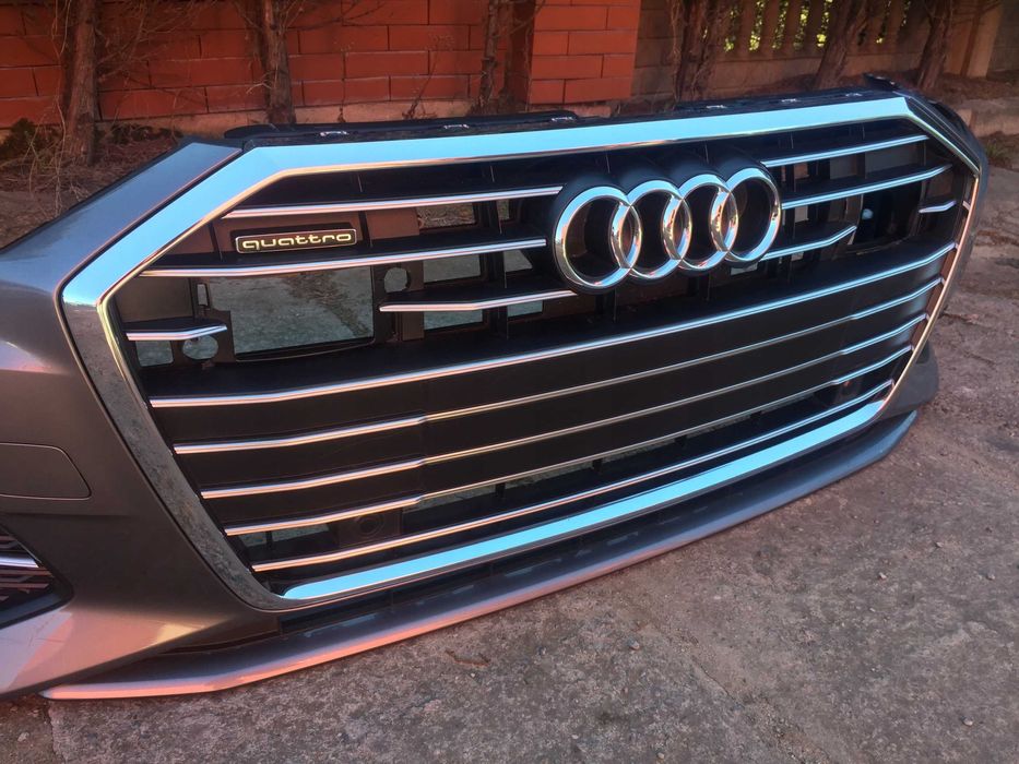 Audi A6 C8 4K bara fata sport line grila crom senzori scut