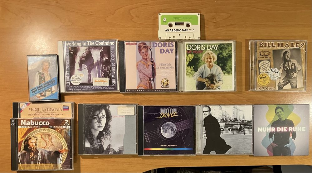 Casete audio Akai Marantz Aiwa Kenwood