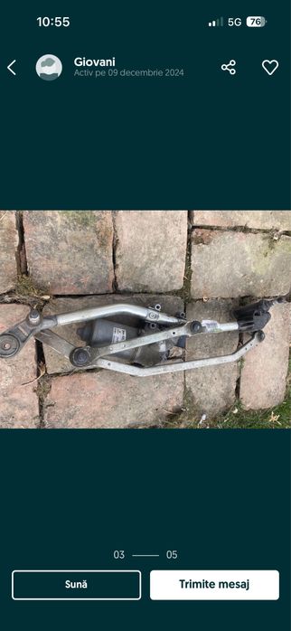 Mecanism+motor stergatoare Laguna 3, 2010