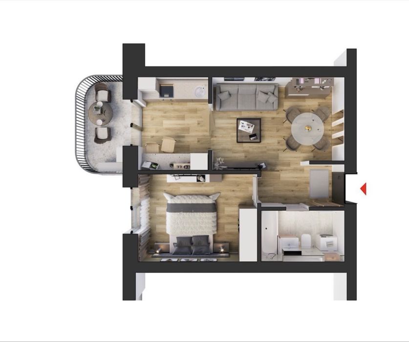 Apartament 2 camere Hils Sunrise