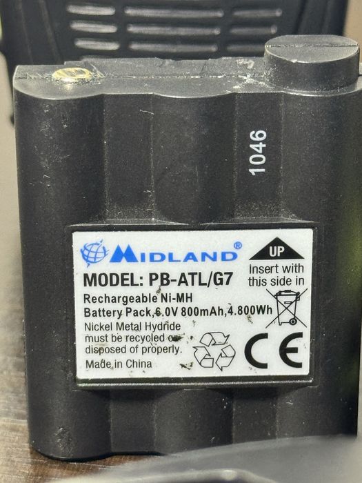 Statie Midland G7 XTR emisie receptie set 2 bucati