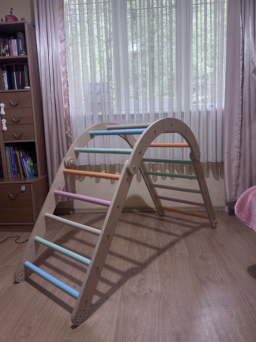 Пиклер Wooden Magic с пързалка и дъга