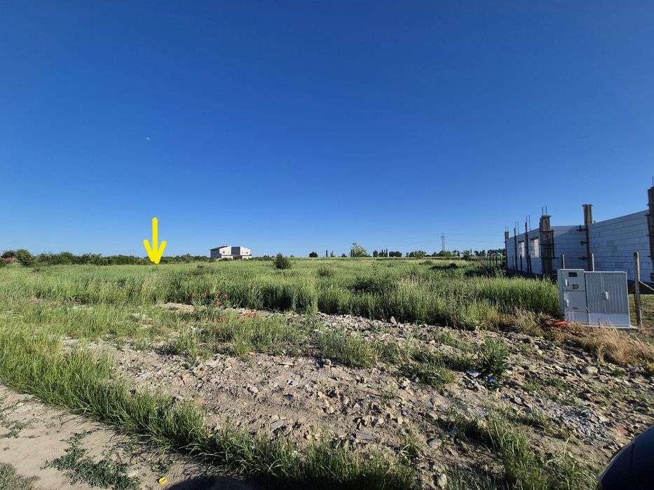 Teren 542 mp Giroc–Chișoda, 2 fronturi, PUZ, P+E+M, proprietar